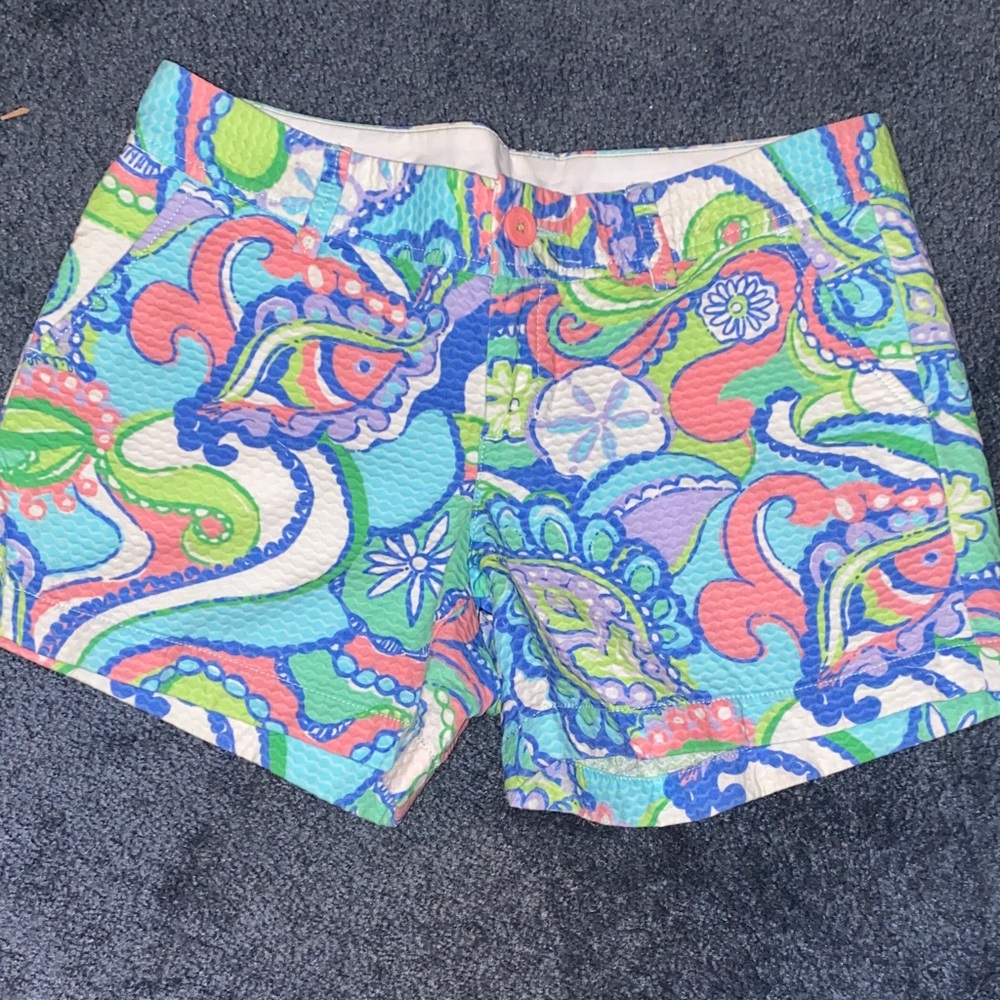 Lilly Pulitzer Callahan Multicolor Paisley Women's Shorts